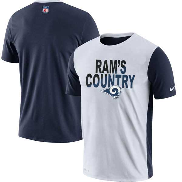 Los Angeles Rams Nike Performance T-Shirt White,We sell and wholesale Los Angeles Rams Nike Performance T-Shirt White on line form chian!